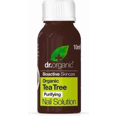 Blemish Treatments Dr. Organic Tea Tree Nail Solution 10ml 10 ml White Yellow 10ml