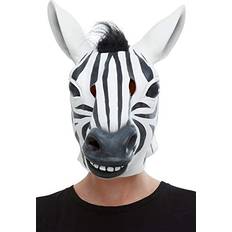 Smiffys Zebra Latex Mask