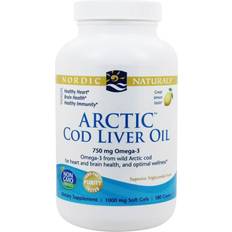 Livers Fatty Acids Nordic Naturals Arctic Cod Liver Oil 750mg 180 pcs