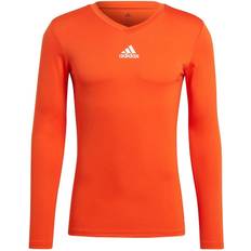 adidas Team Base Long Sleeve T-shirt Men - Team Orange