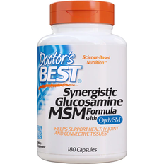 MSM Vitamins & Minerals Doctor's Best Synergistic Glucosamine/MSM Formula 180 Capsules