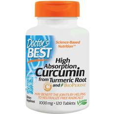 Brains Supplements Doctor's Best Curcumin C³ Complex 1000mg 120 pcs