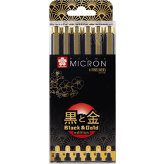 Royal Talens Sakura Sigma Pigma Micron Black & Gold Edition (6)