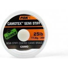 White Fishing Lines Fox International Camotex Semi-stiff 20 Line 25 Lbs Camo