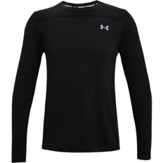 Nylon T-shirts Under Armour Seamless Long Sleeve T-shirt Men - Black/Mod Gray