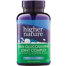 MSM Vitamins & Minerals Higher Nature MSM Glucosamine Joint Complex 90s
