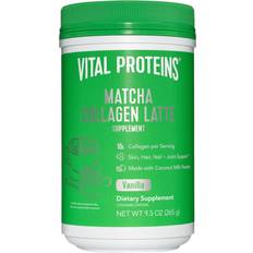 Vanilla Supplements Vital Proteins Matcha Collagen Latte Powder Vanilla 265g