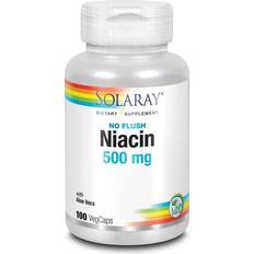 Solaray No Flush Niacin 500mg 100 pcs