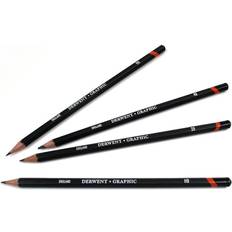 Black Graphite Pencils Derwent Graphic Pencil 6B