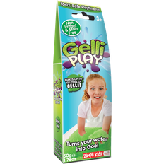 Zimpli Kids Gelli Play Green from Turns water into thick, colourful goo, Xmas Gifts for Children, Craft Kits