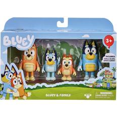 Toy Figures Moose Bluey & Family 4-pack
