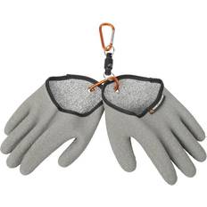 Grey Fishing Gloves Savage Gear Agua Guard Glove