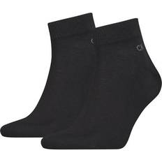Calvin Klein Polyester Socks Calvin Klein Ankle Socks 2-pack - Black