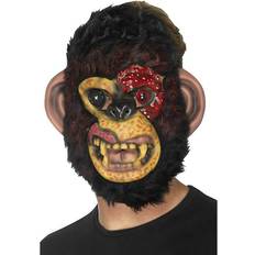 Carnival Masks Smiffys Zombie Chimp Mask