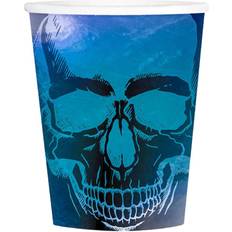 Amscan 9907408 Halloween Boneshine Fever Party Paper Cups 8 Pack