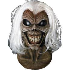 White Facemasks Fancy Dress Trick or Treat Studios Iron Maiden Killers Mask