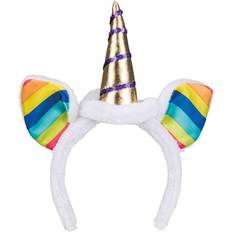 Disney Headgear Boland Unicorn Horn Tiara with Rainbow Ears