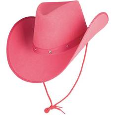 North America Headgear Wicked Costumes Cowboy Hat Hot Pink