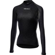 Castelli Sportswear Garment Base Layers Castelli Flanders 2 Warm Long Sleeve Base Layer Women - Black