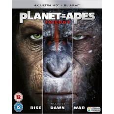 4K Blu-ray Planet Of The Apes Trilogy (4K Ultra HD + Blu-Ray)