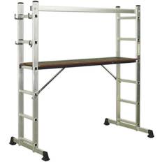 Sealey Aluminium Scaffold Ladder 4-Way EN 131
