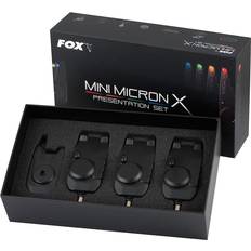 Fox Fishing Accessories Fox International Mini Micron X 3 Rods One Size Black
