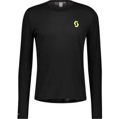 Scott RC Run Long Sleeve T-shirt Men - Black/Yellow