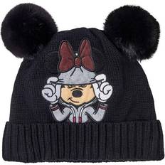 Fake fur Accessories Name It Disney Minnie Mouse Beanie - Black/Black (13193789)