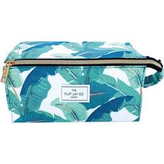 Toiletry Bags & Cosmetic Bags The Flat Lay Co. Open Flat Makeup Box Bag & Tray