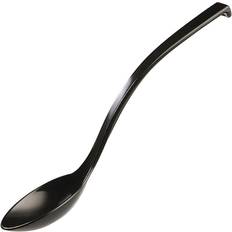 Melamine Spoon APS Black Deli Spoon 23cm 6pcs