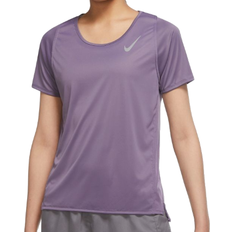 Nike Dri-Fit Race Short-Sleeve Running T-shirt Women - Amethyst Smoke/Reflective Silver