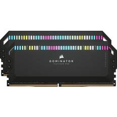 32 GB - 5200 MHz - DDR5 RAM Memory Corsair Dominator Platinum RGB Black DDR5 5200MHz 2x16GB (CMT32GX5M2B5200C40)