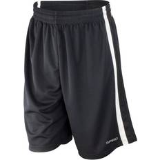 Spiro Basketball Quick Dry Shorts Men - Black\White