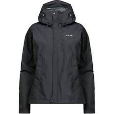 Rab Women - XL Jackets Rab Women's Downpour Eco Waterproof Jacket - Black