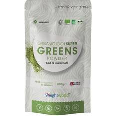 Gut Health WeightWorld Super Greens Powder 200g and 9 organic superfoods Weight Management And Vitality Powder, Brain, Heart & Digestive Health, Vegan-Friendly