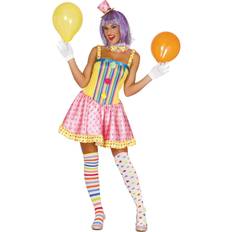 Fiestas Guirca Women's Pastel Clown Costume