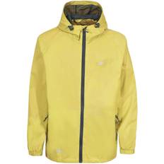 Trespass M - Men Rain Clothes Trespass Qikpac Unisex Waterproof Packaway Jacket - Yellow