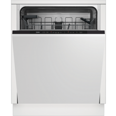 Beko 60 cm - Electronic Rinse Aid Indicator - Fully Integrated Dishwashers Beko DIN15C20 Integrated