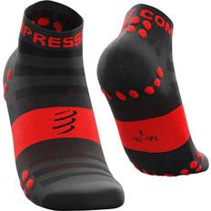 Compressport Pro Racing Socks V3.0 Ultralight Run Low Unisex - Black/Red