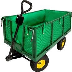 tectake Garden Trolley with Inner Lining 550kg