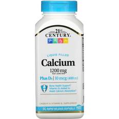 21st Century Liquid Filled Calcium 1200mg 90 pcs