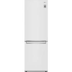 LG Display - Freestanding Fridge Freezers - White LG GBB61SWJMN White