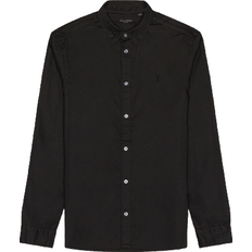 AllSaints Men Shirts AllSaints Hawthorne Stretch Fit Shirt - Black