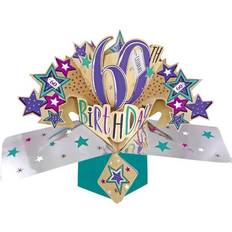 Party Decorations ‘60th Birthday’ Pop Up Card