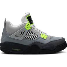 Nike Polyurethane Trainers Nike Air Jordan 4 Retro SE GS - Cool Grey/Volt/Wolf Grey/Anthracite