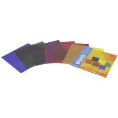 Eurolite Color-Foil Set 19x19cm, six colors, Färg-filter inställd 19x19cm, sex färger