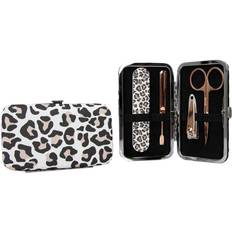 Gift Boxes & Sets The Vintage Cosmetic Company Manicure Purse Leopard Print