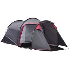 OutSunny Tents OutSunny 2 - 3 Person Tunnel Tent With 1 Bedroom