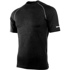Rhino Sports Base Layer Short Sleeve T-shirt Men - Black Heather
