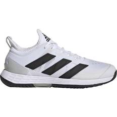 51 ⅓ Racket Sport Shoes adidas Adizero Ubersonic 4 M - Cloud White/Core Black/Silver Metallic